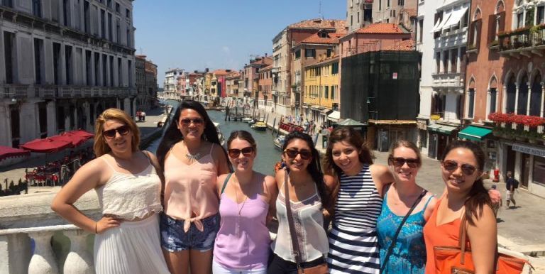 Students in Venice, Study abroad