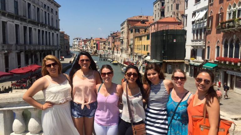 Students in Venice, Study abroad