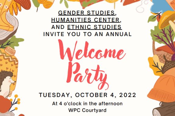 GHES Welcome Party Flyer