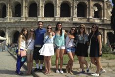 Students in Rome, Summer Immersion program