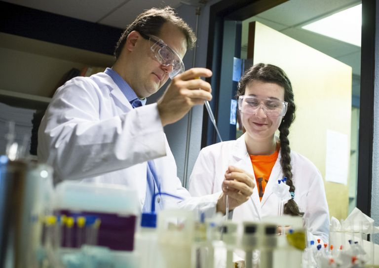 clemson lab coat
