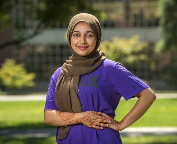 sociology student Rahila Shah